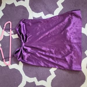 Victoria's Secret Purple Silky Chemise